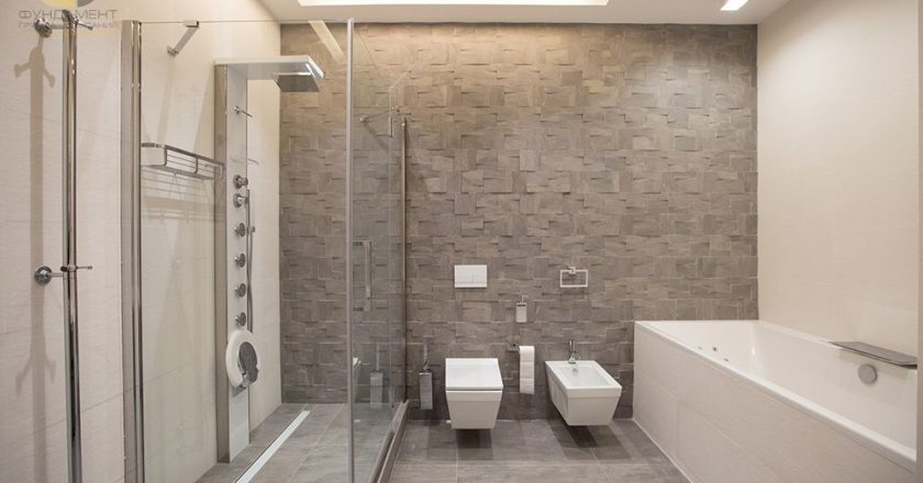 Дизайн совмещенного санузла: планировка, зонирование, выбор сантехники и материалов