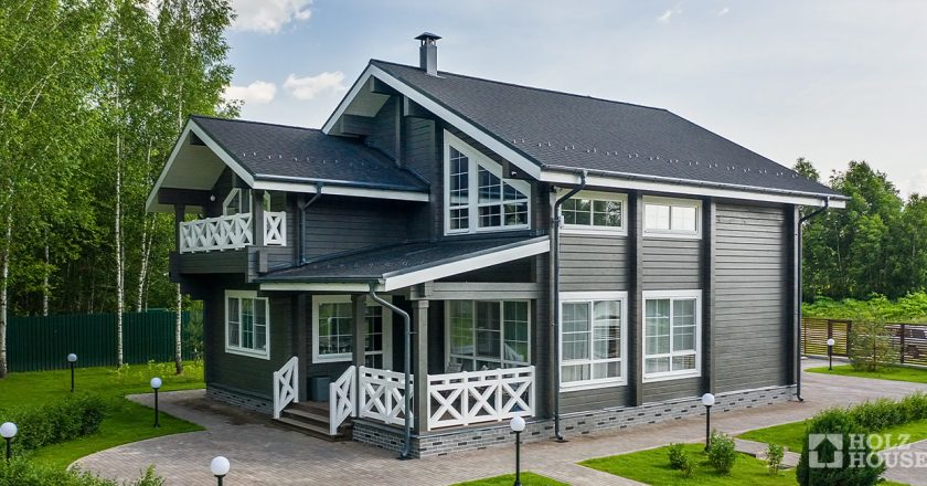 Как выбрать краску для фасада деревянного дома