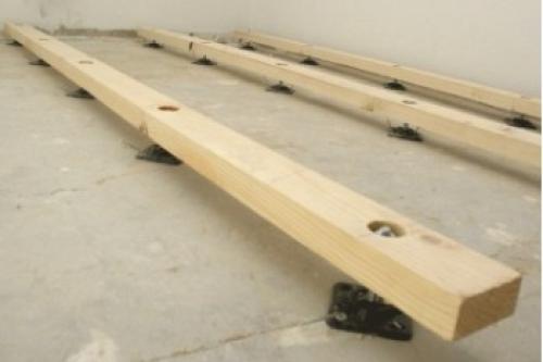 Лаги на бетонный пол: пошаговая инструкция по укладке