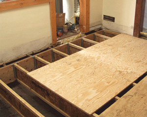 Пол из ДСП своими руками: пошаговая инструкция