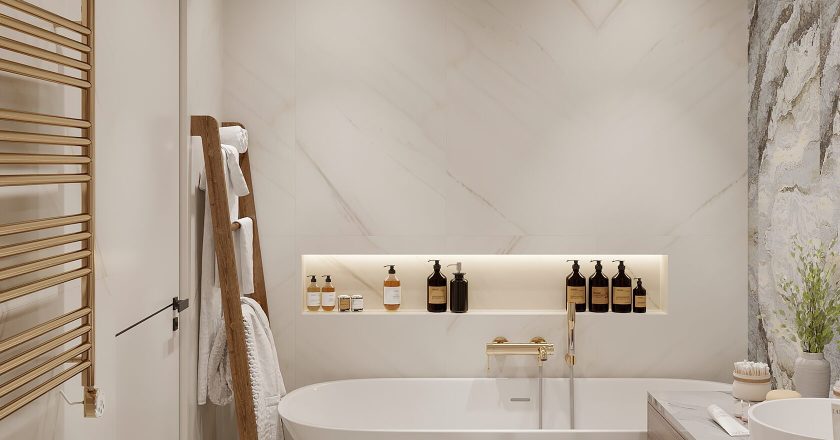 Тенденции в дизайне ванных комнат 2024