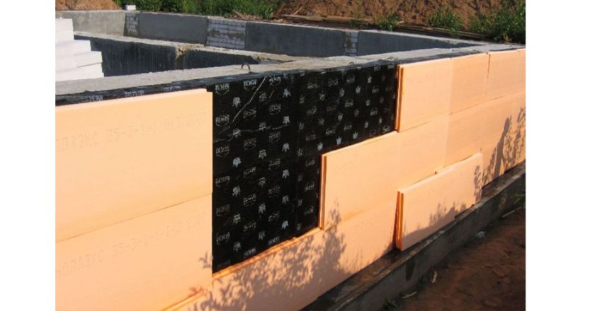 Утепление фундамента пенополистиролом снаружи: технология и преимущества